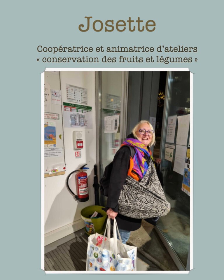 A la découverte de nos supers coops engagés – Josette
