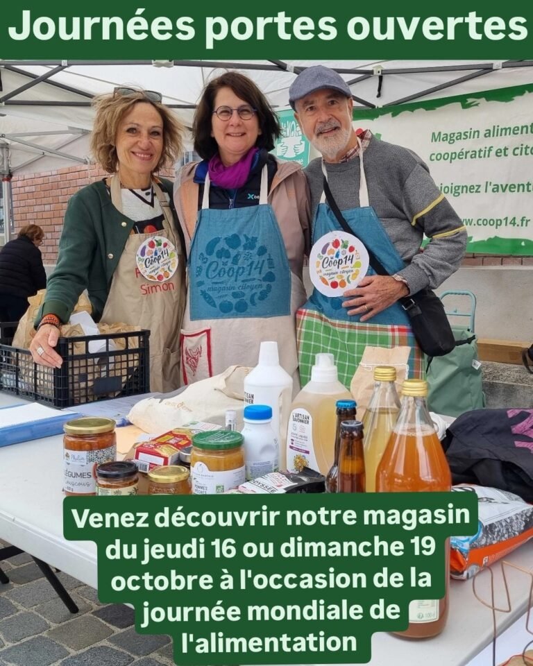 🌍 Journée mondiale de l’alimentation : découvrez une nouvelle façon de consommer avec Coop14, votre magasin bio coopératif à Paris 14